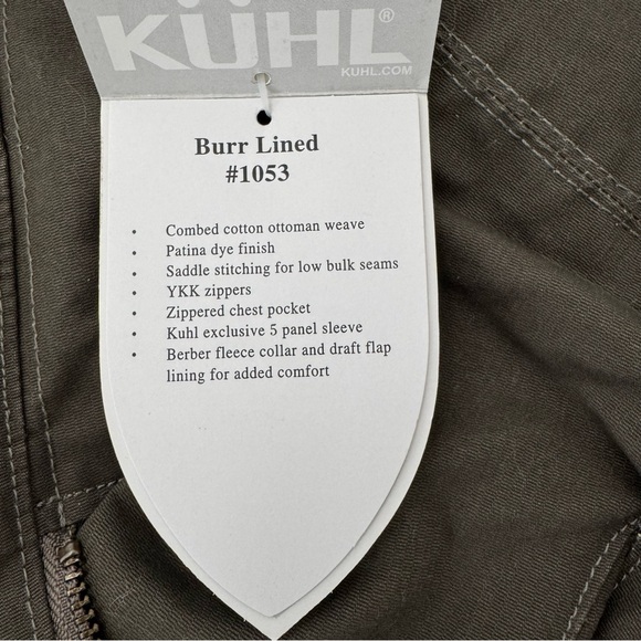 Kühl Men's Burr Lined Jacket/Coat | Color: Gun Metal | XL | BNWT! - Picture 10 of 15